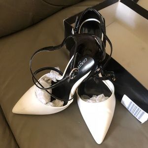 Black & White Christian Siriano shoes